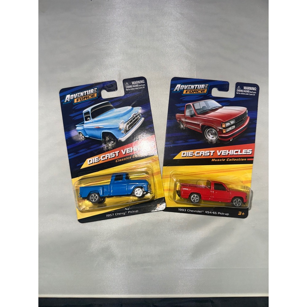 Adventure Force‎ Die-Cast 1957 Chevy Pickup & 1993 Chevrolet 454 SS Pick-up Set